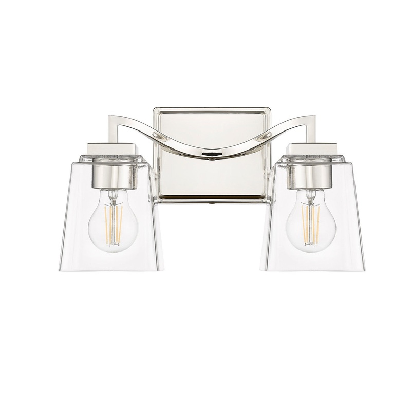 Millennium 24002-PN Avenna Two Light Vanity, Polished Nickel