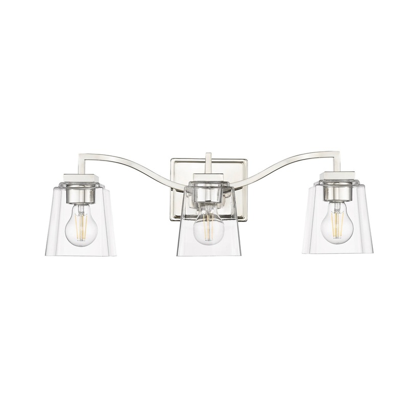 Millennium 24003-PN Avenna Three Light Vanity, Polished Nickel