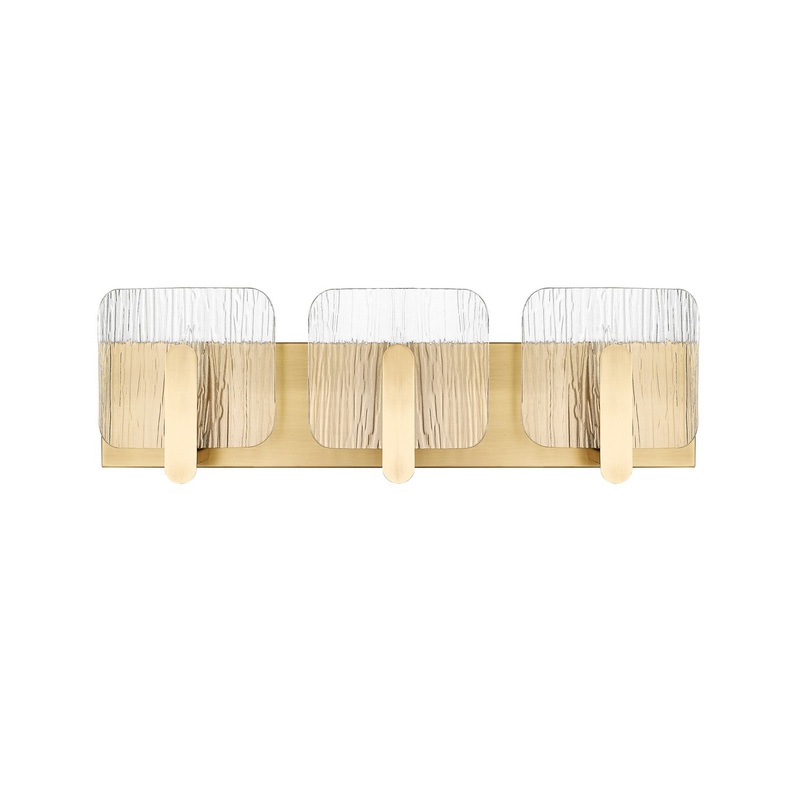 Millennium 26003-VB Rimini Three Light Vanity, Vintage Brass