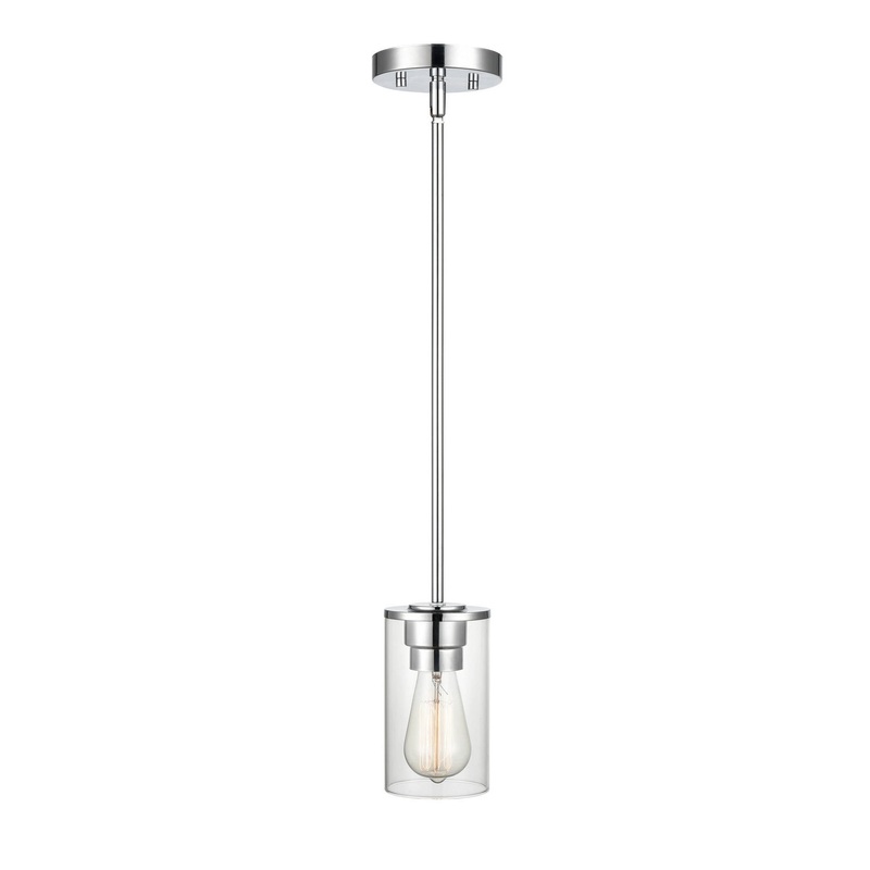 Millennium 2711-CH Verlana One Light Pendant, Chrome
