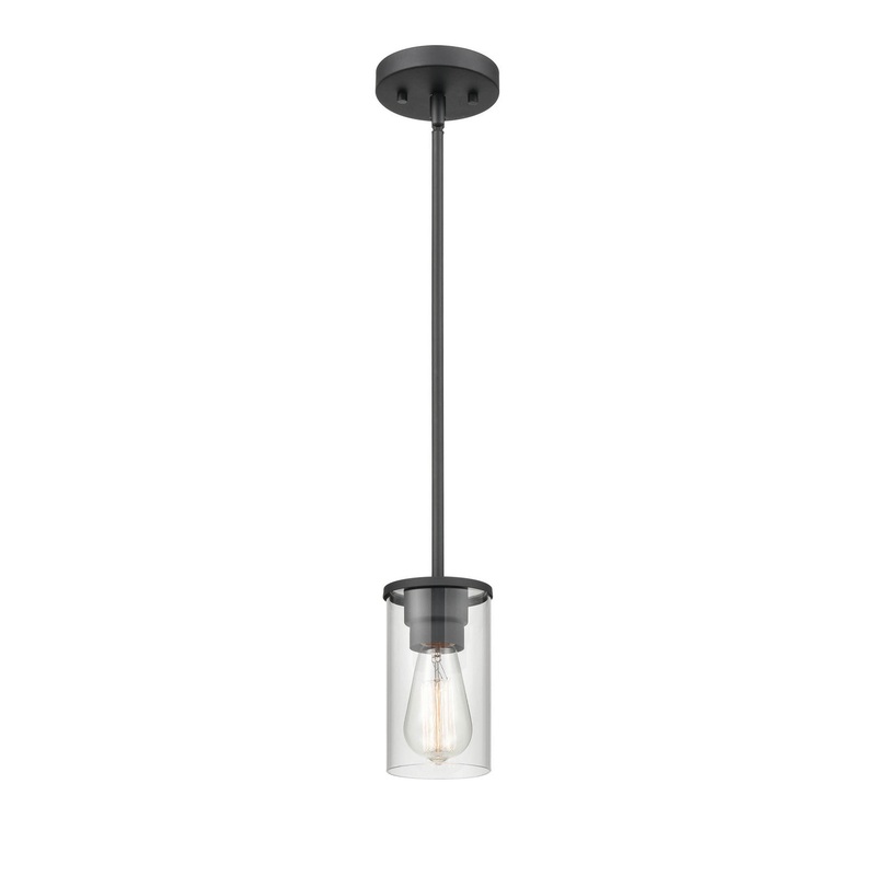 Millennium 2711-MB Verlana One Light Pendant, Matte Black
