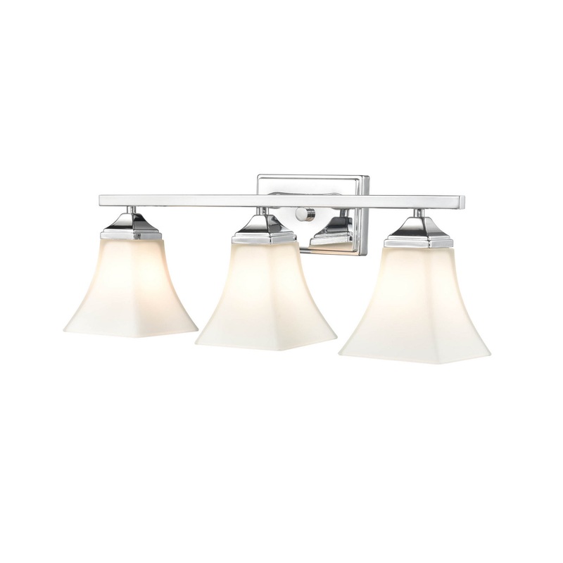 Millennium 4503-CH Three Light Vanity, Chrome