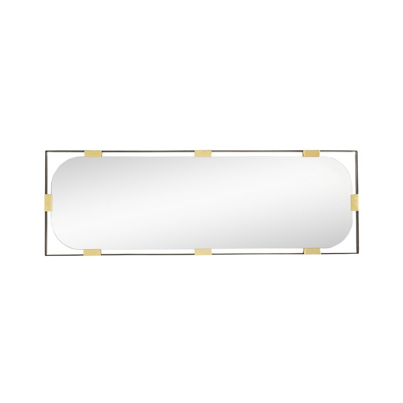 Arteriors DJ2056 Frankie Mirror Black Nickel (Discontinued)