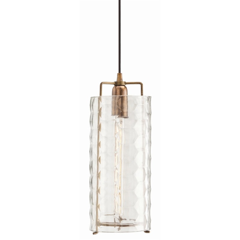 Arteriors DK42047 Ice One Light Pendant Clear