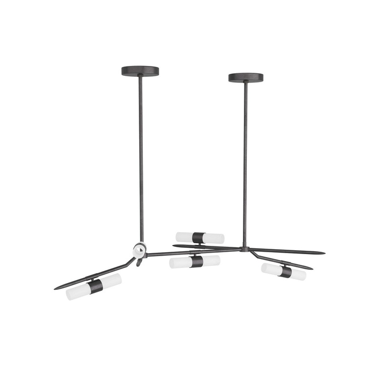 Arteriors DRC04 Travis LED Chandelier English Bronze