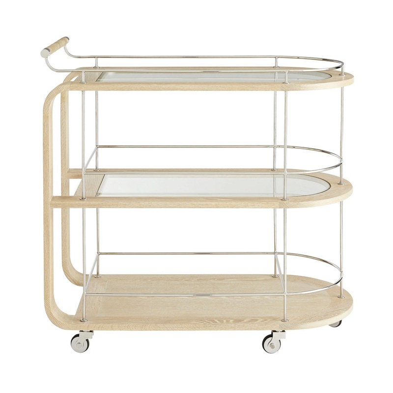 Arteriors DW4001 Brays Cart White Wash