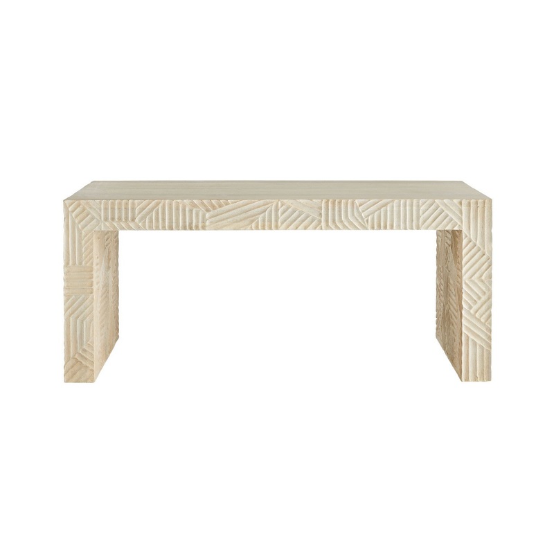 Arteriors DW4002 Marsh Bench/Cocktail White Wash