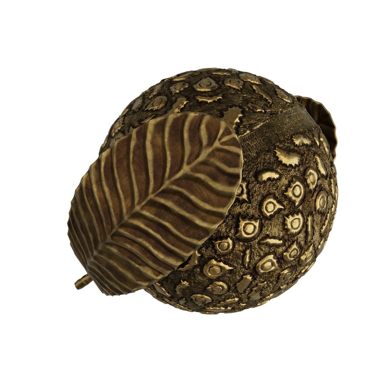 Arteriors GDASI01 Yucatan Sculpture Vintage Brass