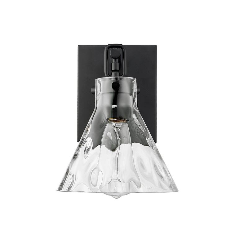Millennium 20001-MB Barlon One Light Wall Sconce, Matte Black