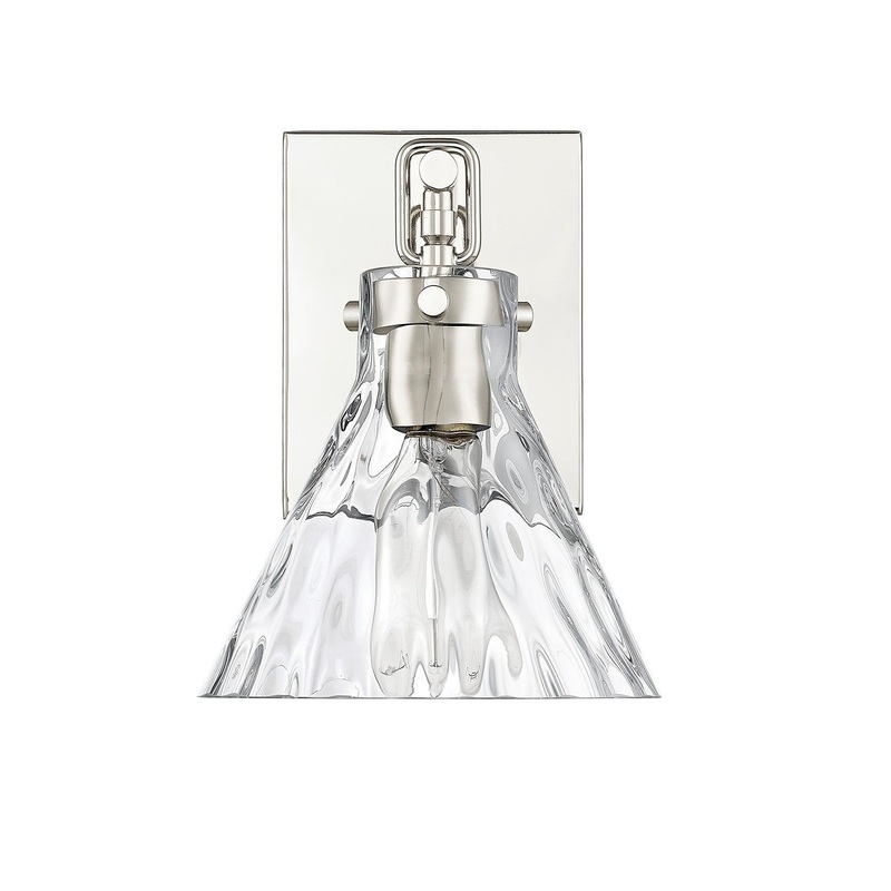 Millennium 20001-PN Barlon One Light Wall Sconce, Polished Nickel