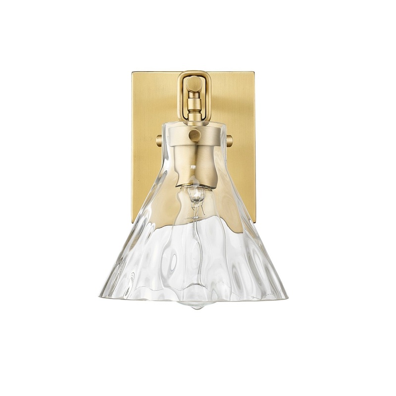 Millennium 20001-VB Barlon One Light Wall Sconce, Vintage Brass
