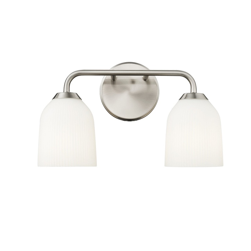 Millennium 22302-BN Norah Two Light Vanity, Brushed Nickel