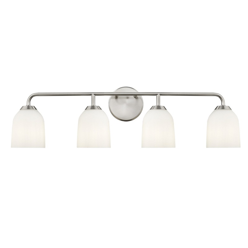 Millennium 22304-BN Norah Four Light Vanity, Brushed Nickel