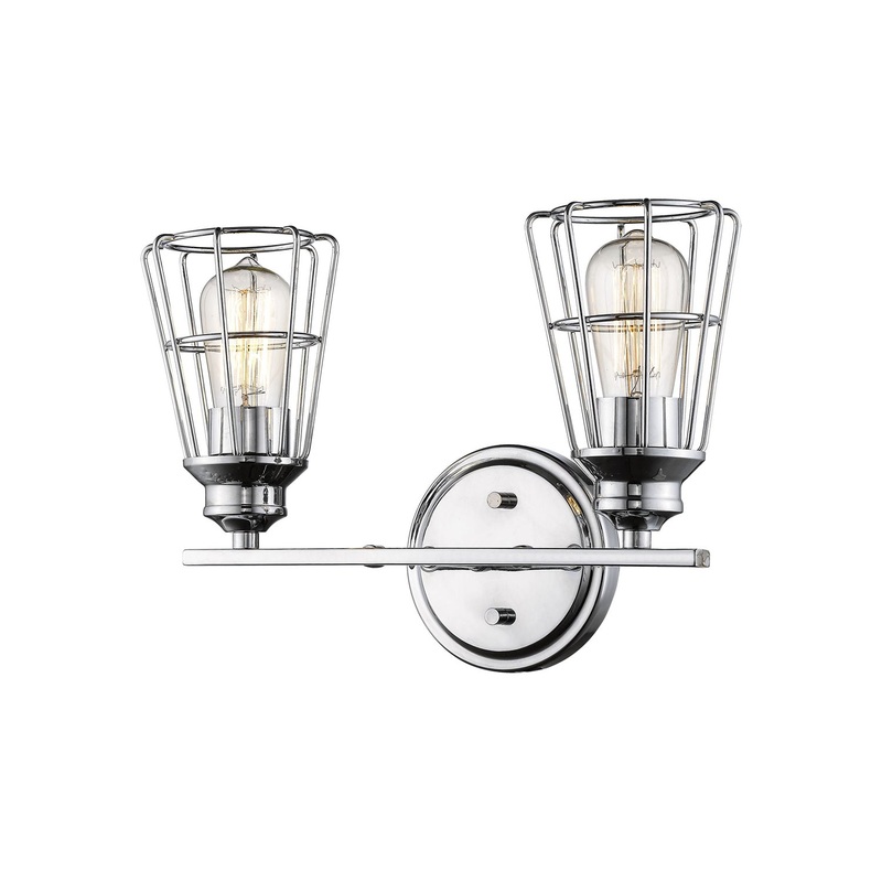 Millennium 3382-CH Two Light Vanity, Chrome