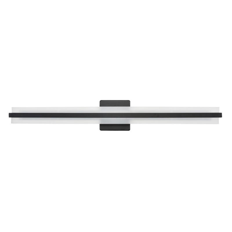 Millennium 7551-MB Troy LED Vanity, Matte Black