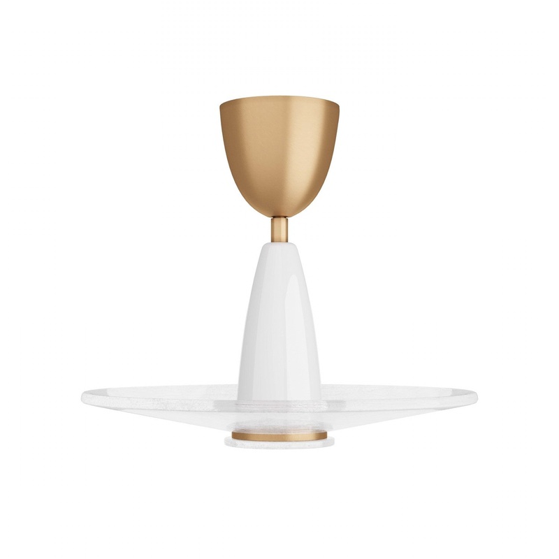 Arteriors DFC05 Vasili LED Flush Mount Clear Seedy