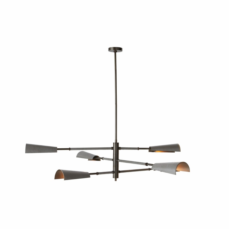 Arteriors DLC26 Estevan LED Chandelier English Bronze/Graphite