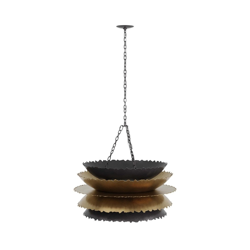 Arteriors DMI02 Vinson Six Light Chandelier Bronze