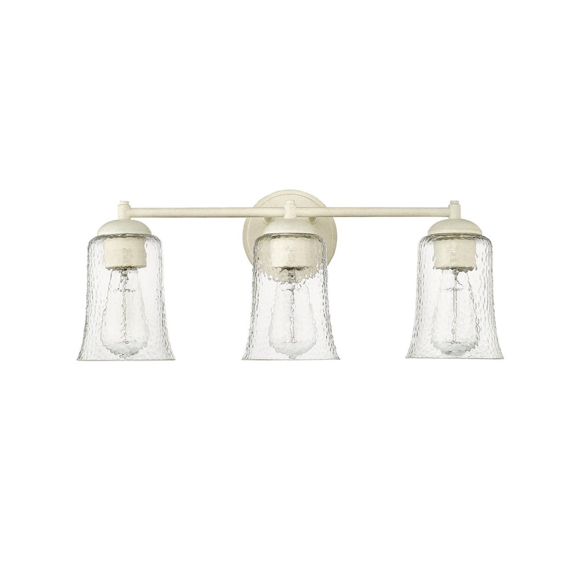 Millennium 10103-CW Abilene Three Light Vanity, Cottage White