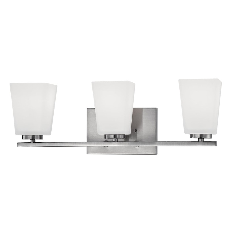 Millennium 293-BN Three Light Vanity, Brushed Nickel