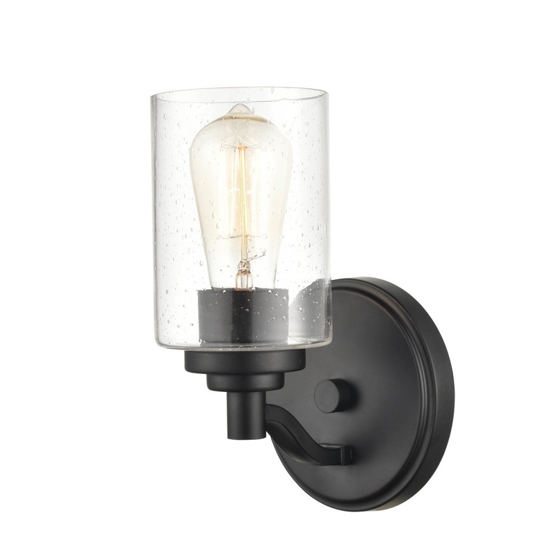 Millennium 3681-MB One Light Wall Sconce, Matte Black