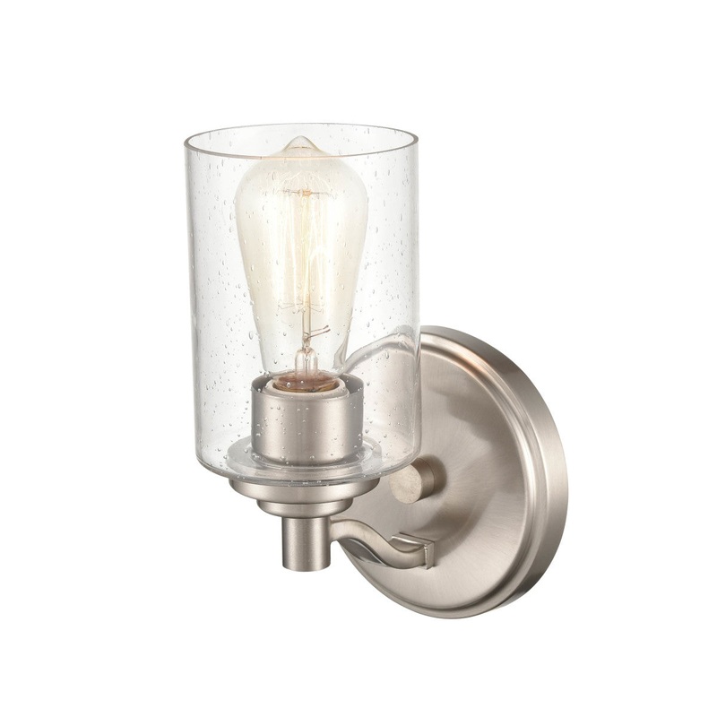 Millennium 3681-SN One Light Wall Sconce, Satin Nickel
