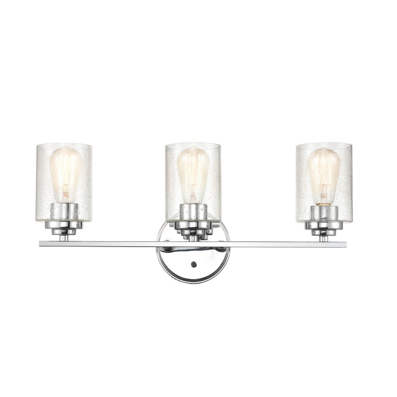 Millennium 3683-CH Three Light Vanity, Chrome
