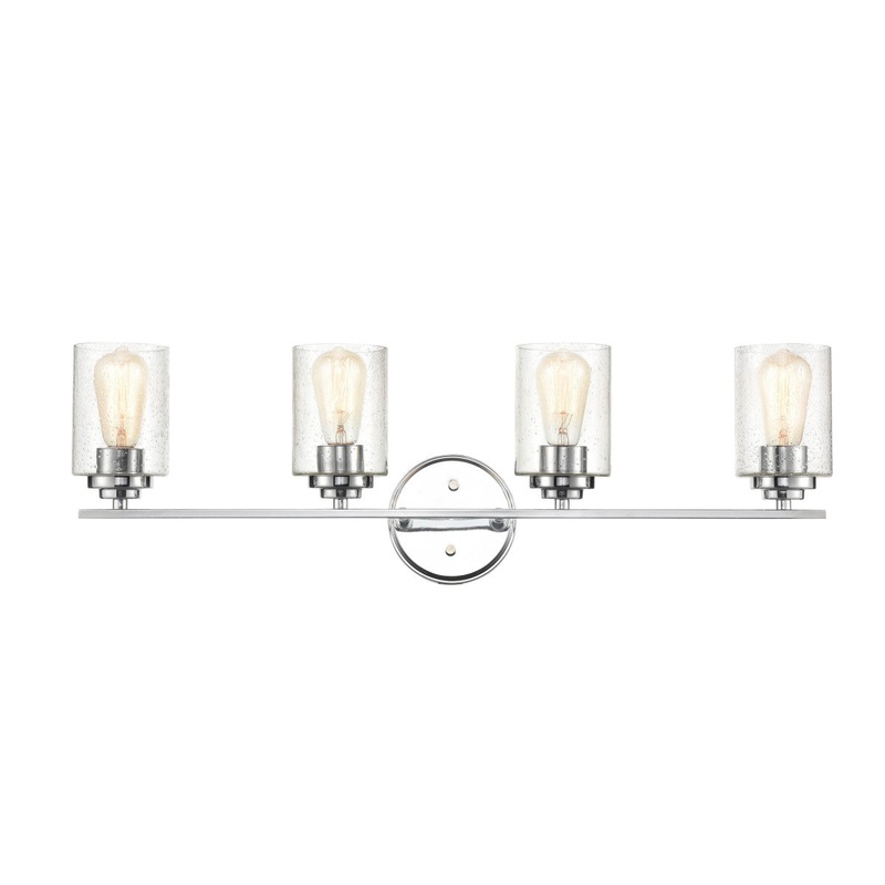 Millennium 3684-CH Four Light Vanity, Chrome