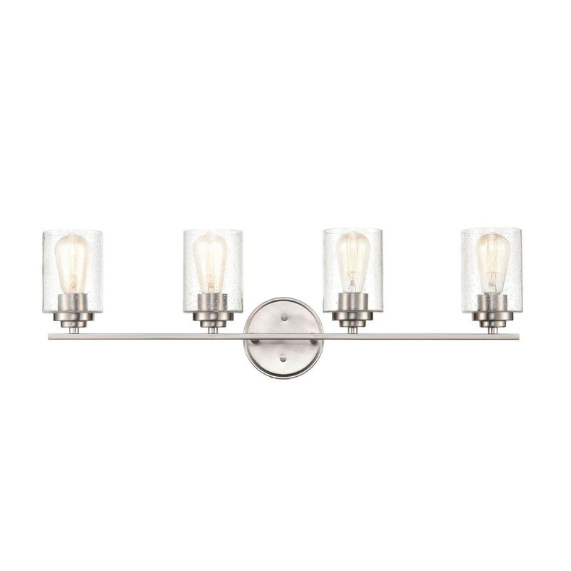 Millennium 3684-SN Four Light Vanity, Satin Nickel
