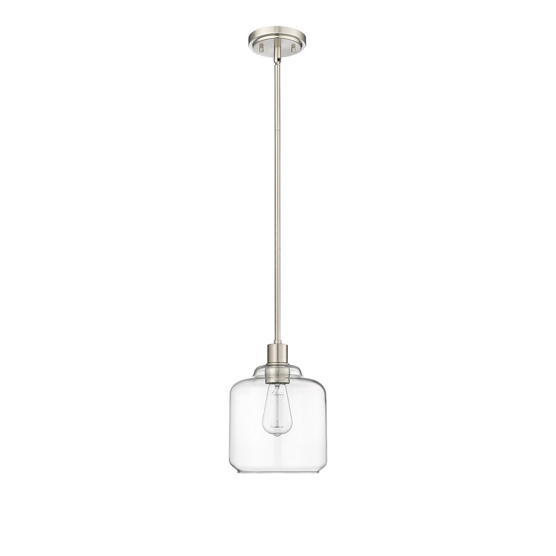 Millennium 46901-BN Asheville One Light Mini-Pendant, Brushed Nickel