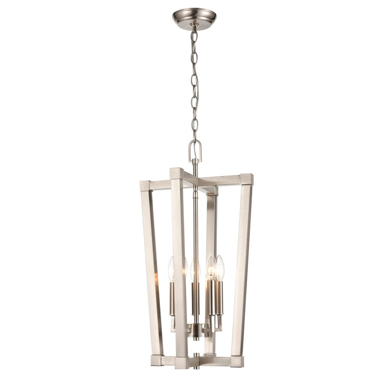 Millennium 9125-BN Five Light Pendant, Brushed Nickel
