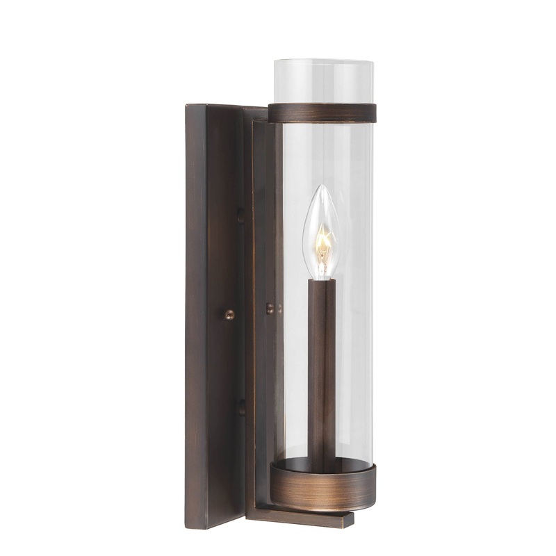 Millennium 1981-RBZ Milan One Light Wall Sconce, Rubbed Bronze