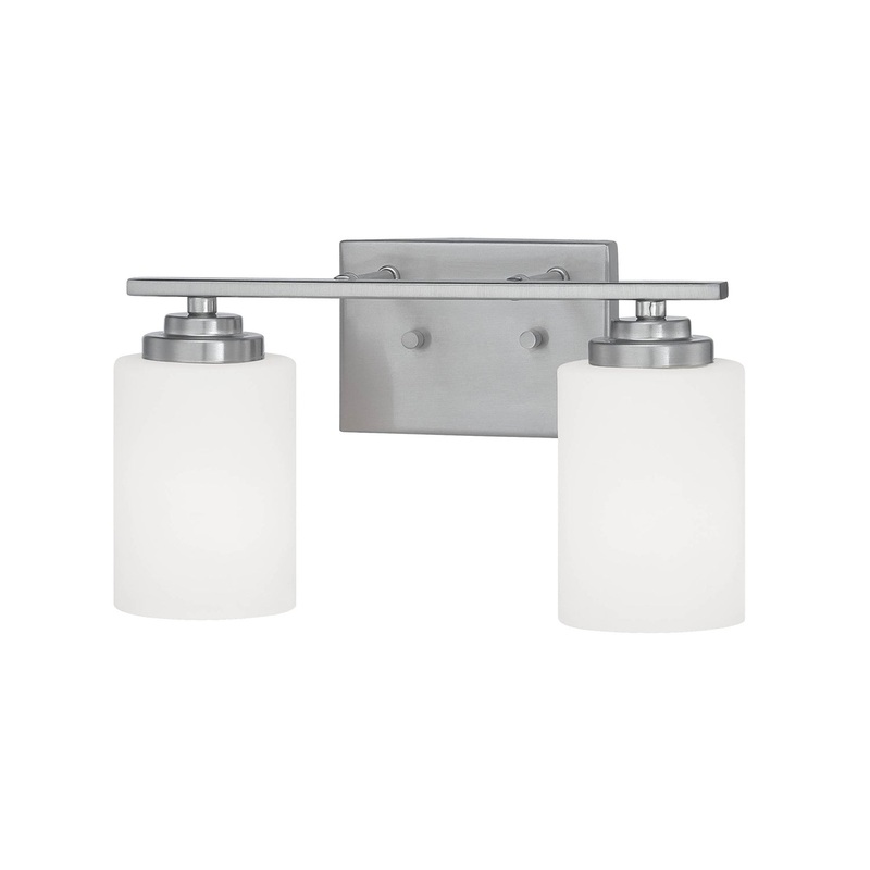 Millennium 3182-SN Durham Two Light Vanity, Satin Nickel