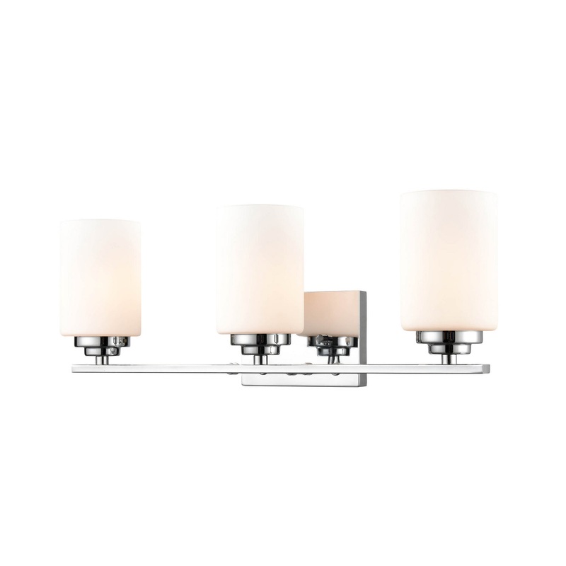Millennium 3183-CH Durham Three Light Vanity, Chrome