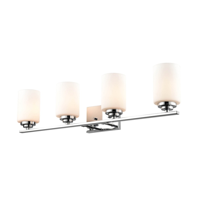 Millennium 3184-CH Durham Four Light Vanity, Chrome