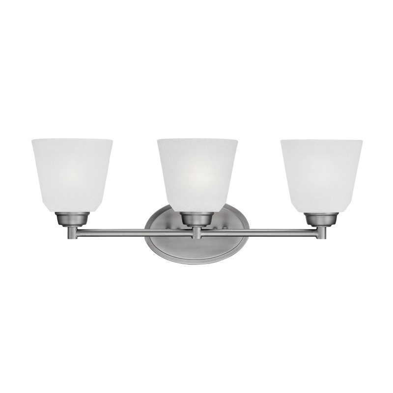 Millennium 3223-BPW Franklin Three Light Vanity, Brushed Pewter