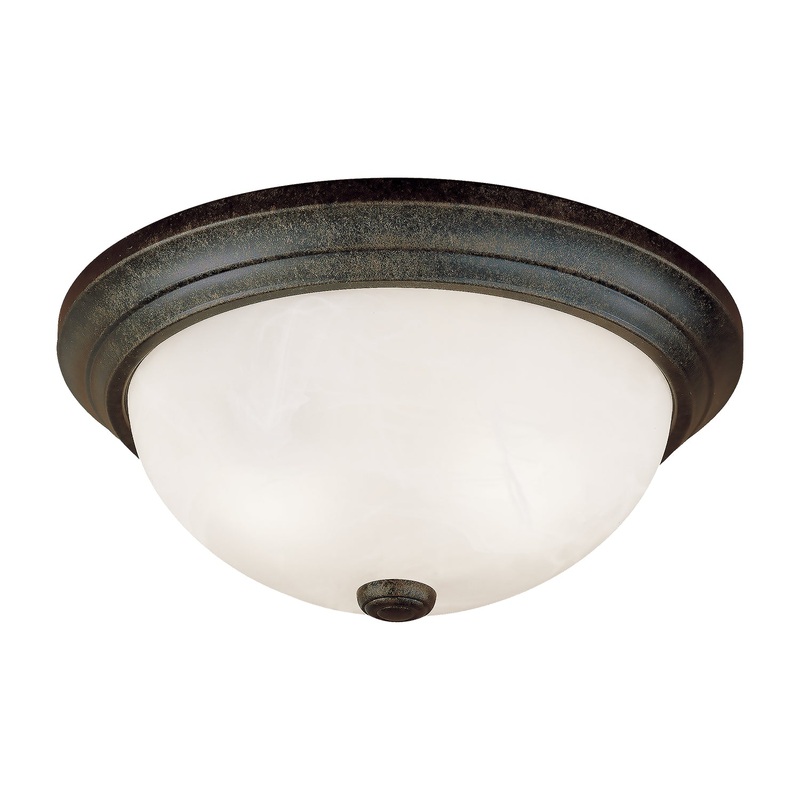 Millennium 561-BG Two Light Flushmount, Burnished Gold