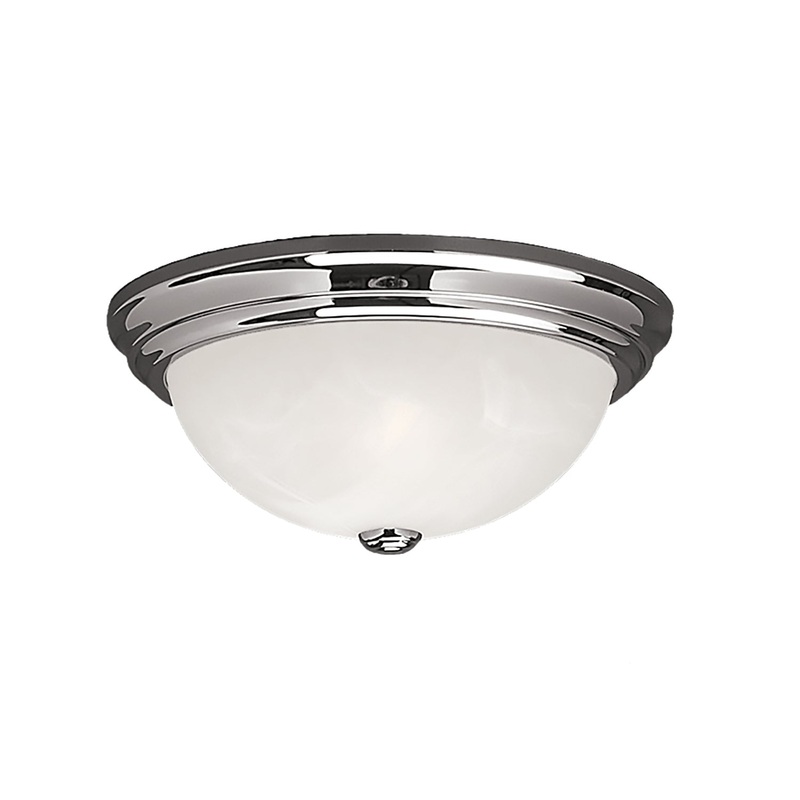 Millennium 561-CH Two Light Flushmount, Chrome
