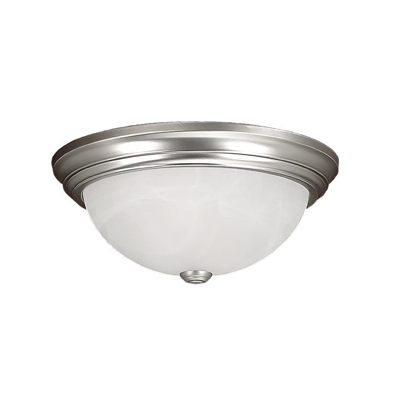 Millennium 565-SN Three Light Flushmount, Satin Nickel