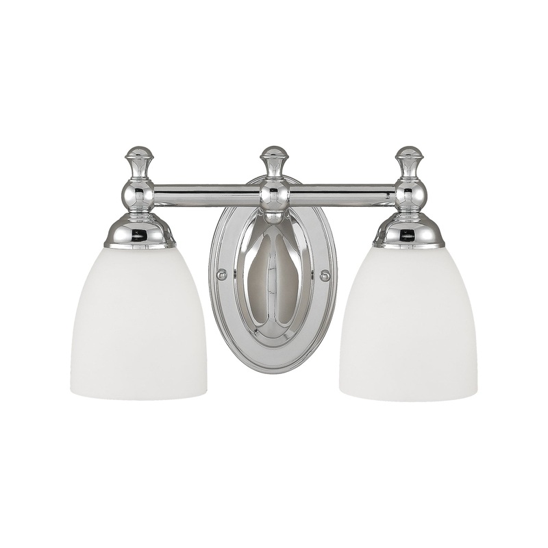 Millennium 622-CH Two Light Vanity, Chrome