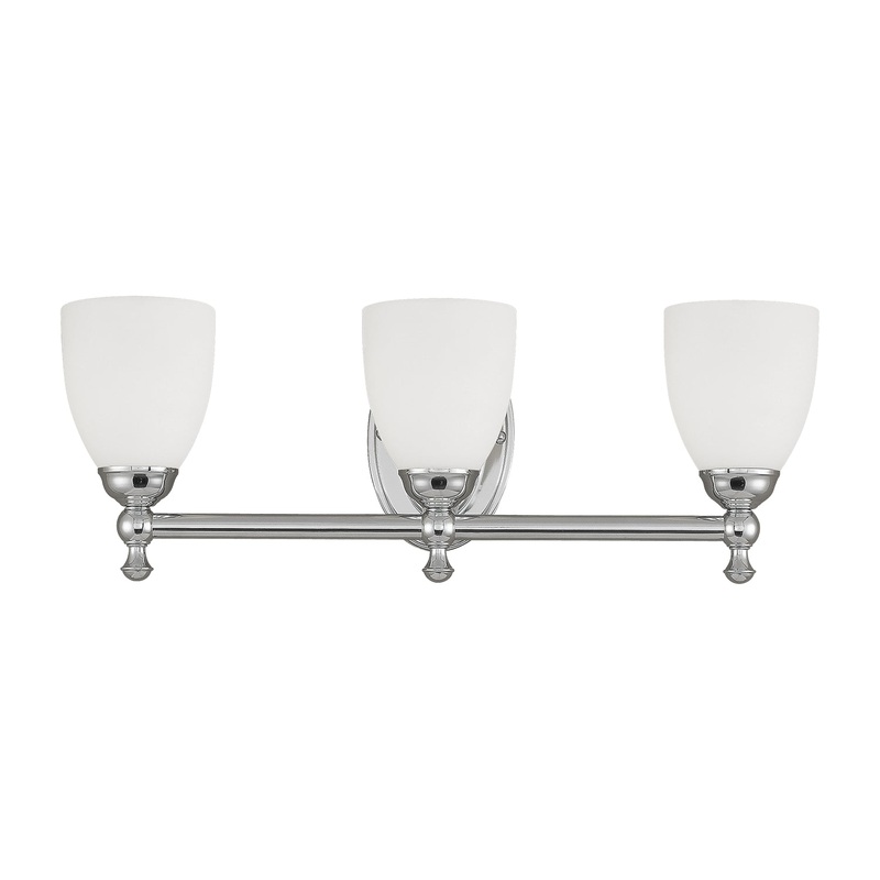Millennium 623-CH Three Light Vanity, Chrome