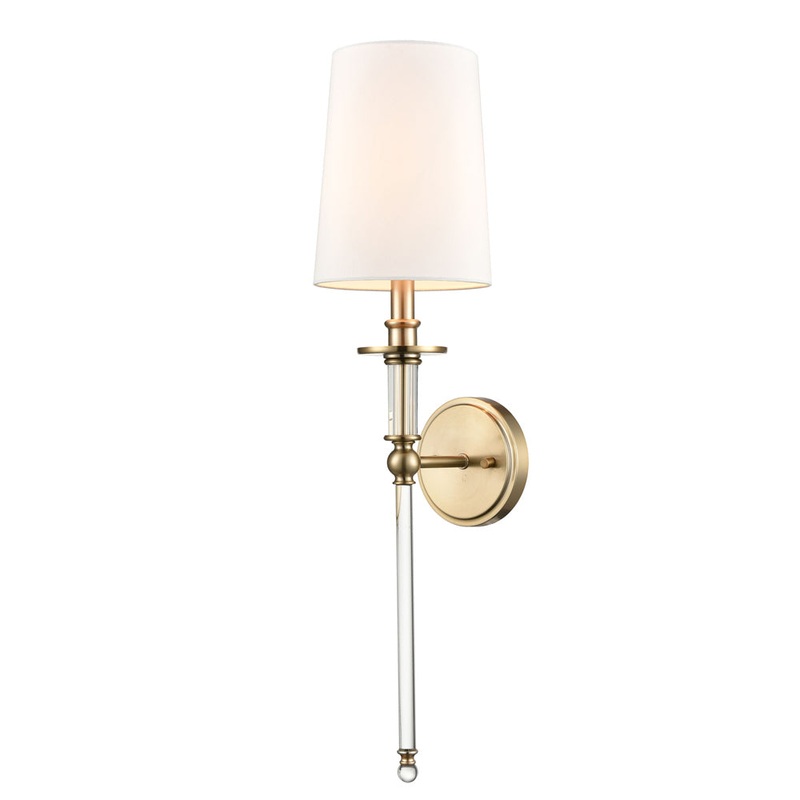 Millennium 6981-MG One Light Wall Sconce, Modern Gold