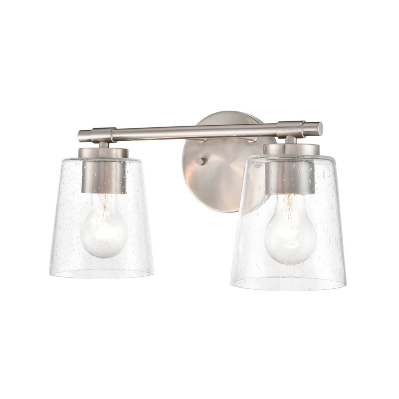 Millennium 8112-BN Two Light Vanity, Brushed Nickel