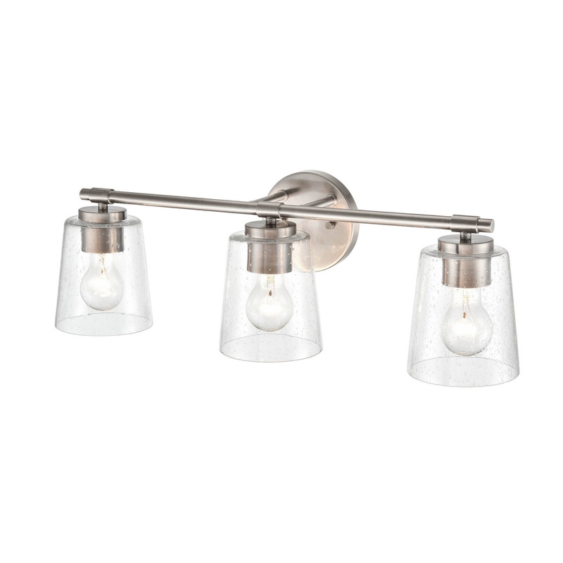 Millennium 8113-BN Three Light Vanity, Brushed Nickel