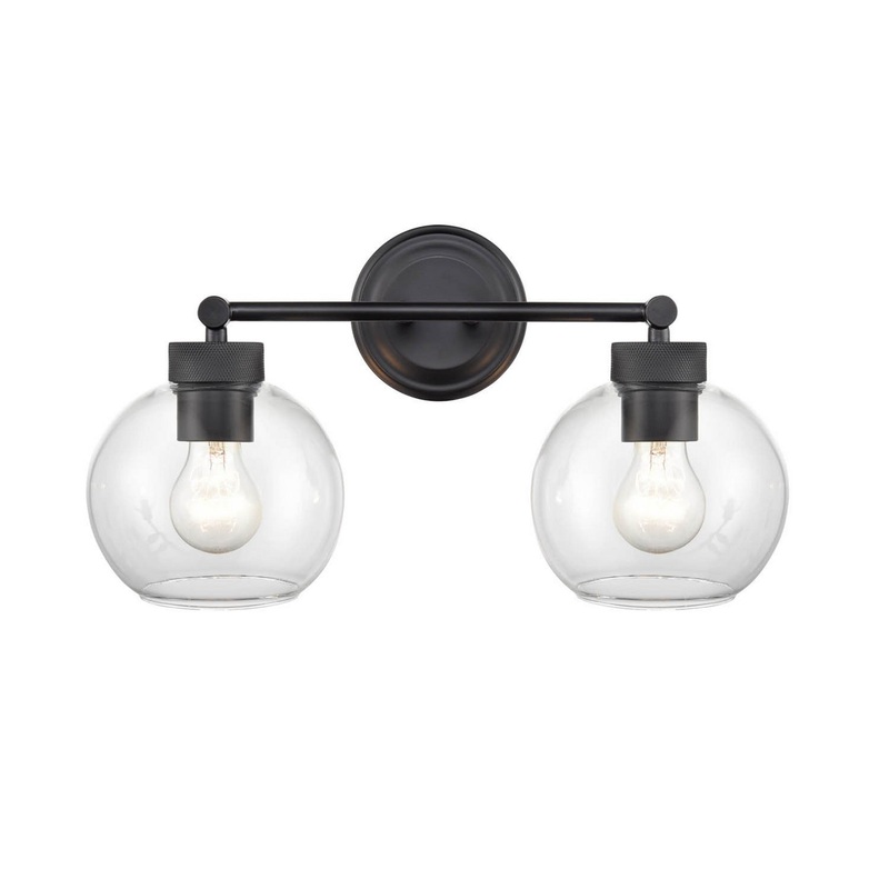 Millennium 99102-MB Jonatan Two Light Vanity, Matte Black