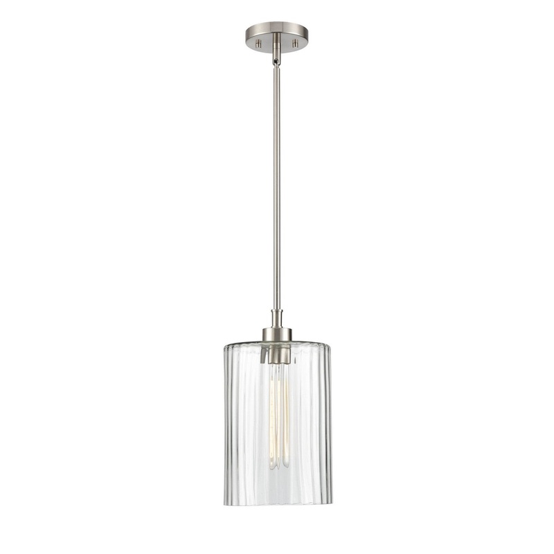 Millennium 9911-BN Chastine One Light Pendant, Brushed Nickel