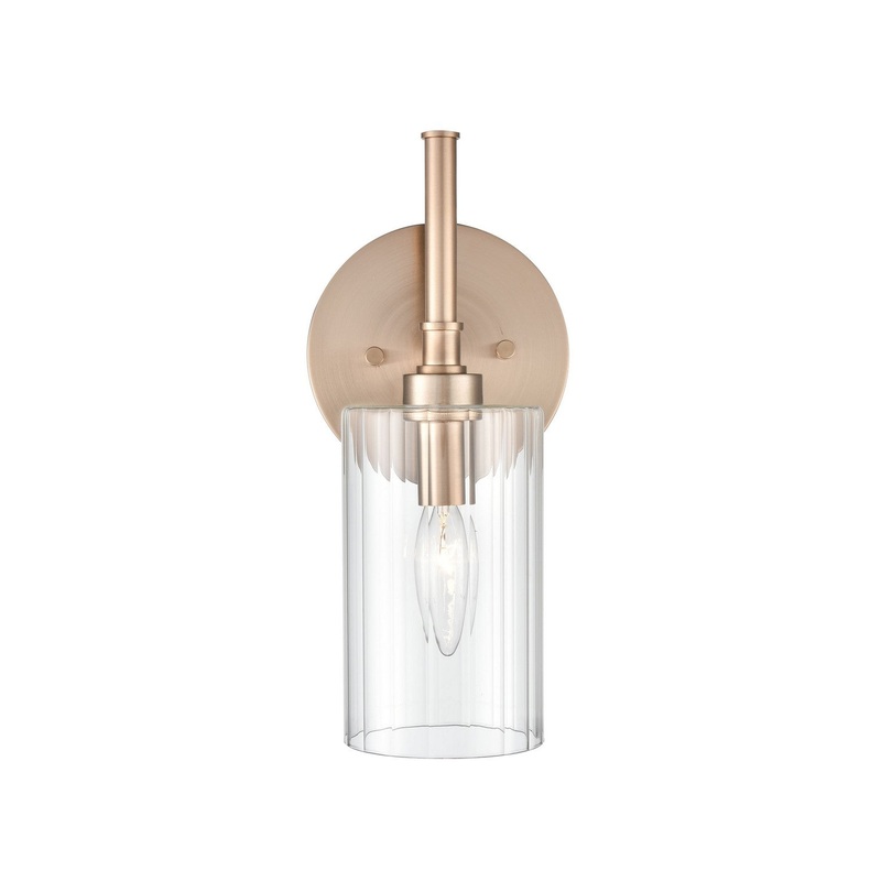 Millennium 9921-MG Chastine One Light Wall Sconce, Modern Gold