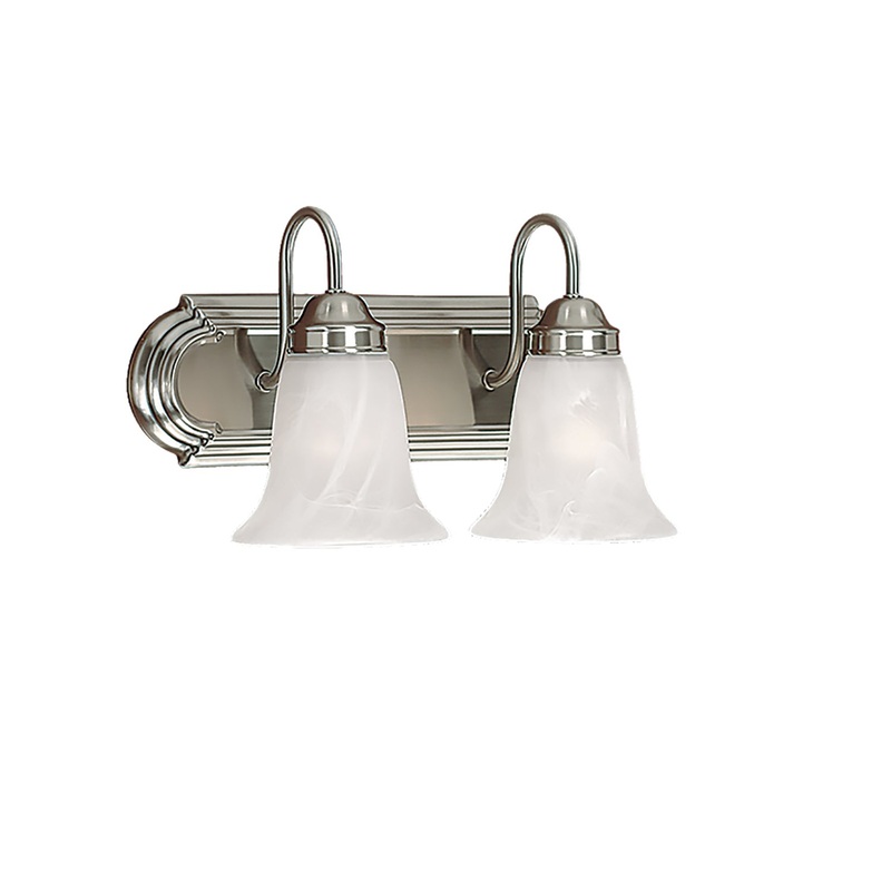 Millennium 482-SN Two Light Vanity, Satin Nickel