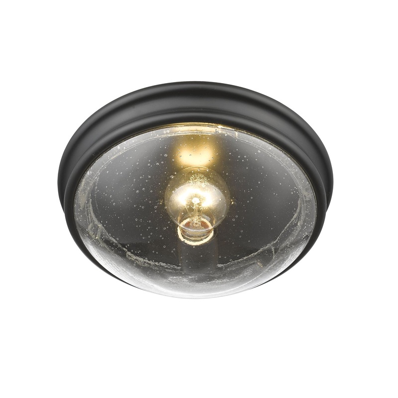 Millennium 5226-MB One Light Flushmount, Matte Black