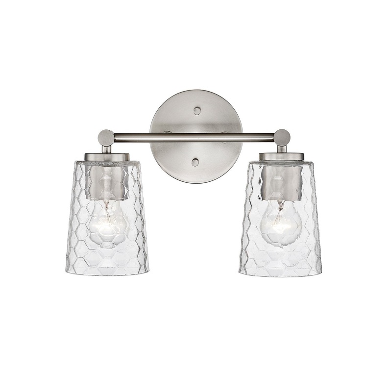 Millennium 9232-BN Ashli Two Light Vanity, Brushed Nickel